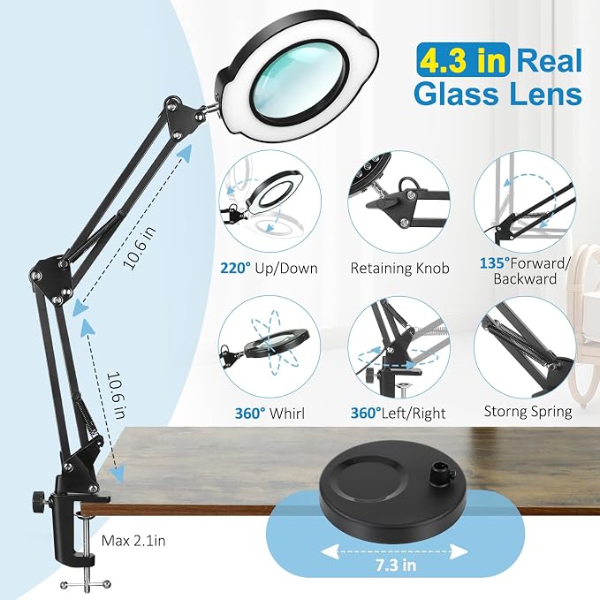 Upgrade 12X Magnifying Glass - Image 4