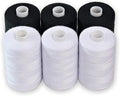 Black & White Sewing Thread by BlesSew