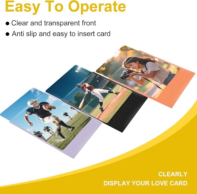 Premium Card Sleeves, 150 Sleeves 2.6''x3.6'' Compatible - Image 4