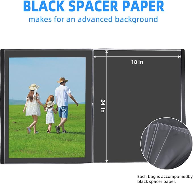 Large 18"x24" Art Portfolio Heavy Duty Binder - Image 3