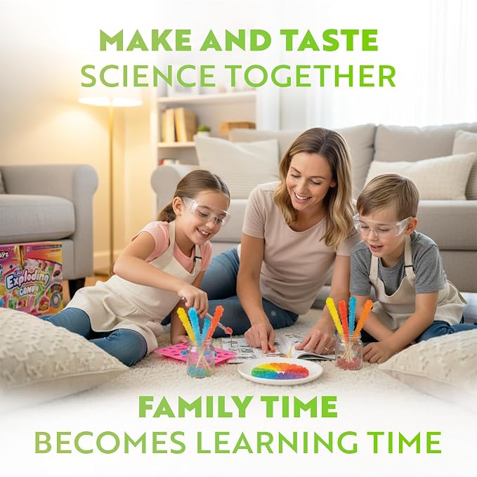 Playz Edible Exploding Candy Making Science Kit - Image 6