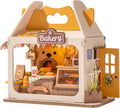 DIY Mini House Building Teddy Miniature Kit Breadbox, Miniverse Lifestyle by Wowood