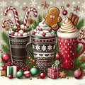 Christmas Stamped Cross Stitch Kits by WUSARPLY