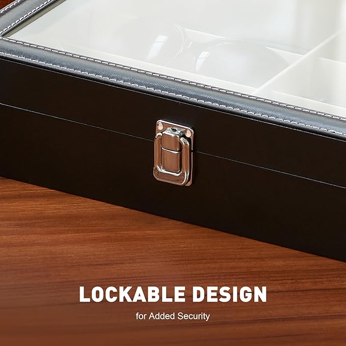 CO-Z Leather Multi Sunglasses Organizer - Image 3