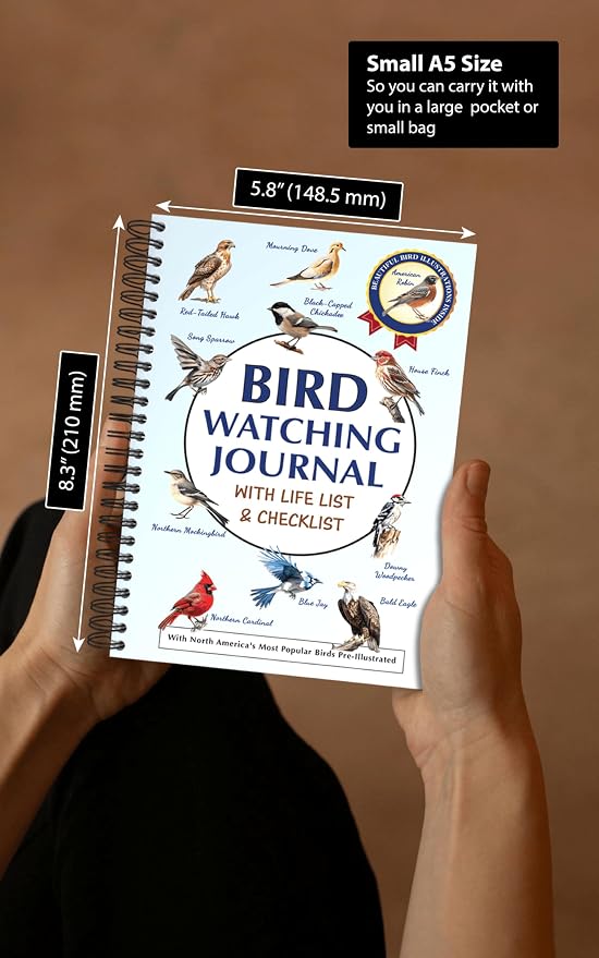Bird Watching Journal with Life List & Checklist - Image 7