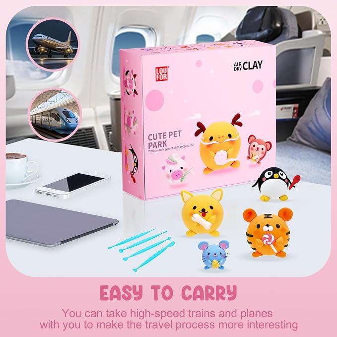 LOUFOR Air Dry Clay Kits - Image 6