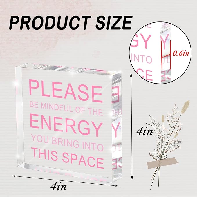 Please Be Mindful of The Energy Desk Sign - Image 2