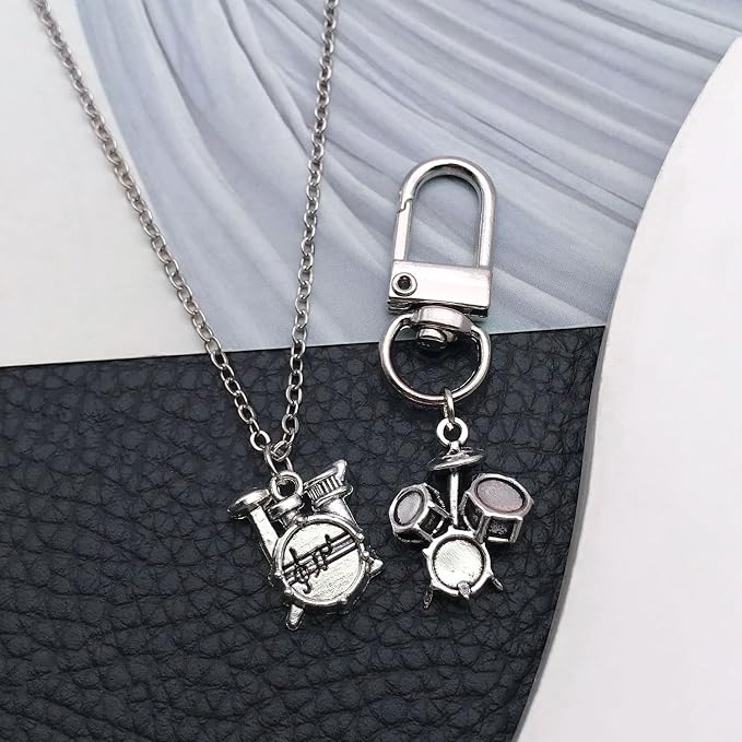 WOCRAFT 60pcs Antique Silver Music Bracelet Charms - Image 6