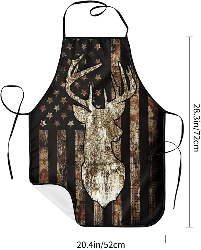 Apron Cooking Chef Work Shop Women Men Baking Decorations Painting Bbq Grilling - Image 6