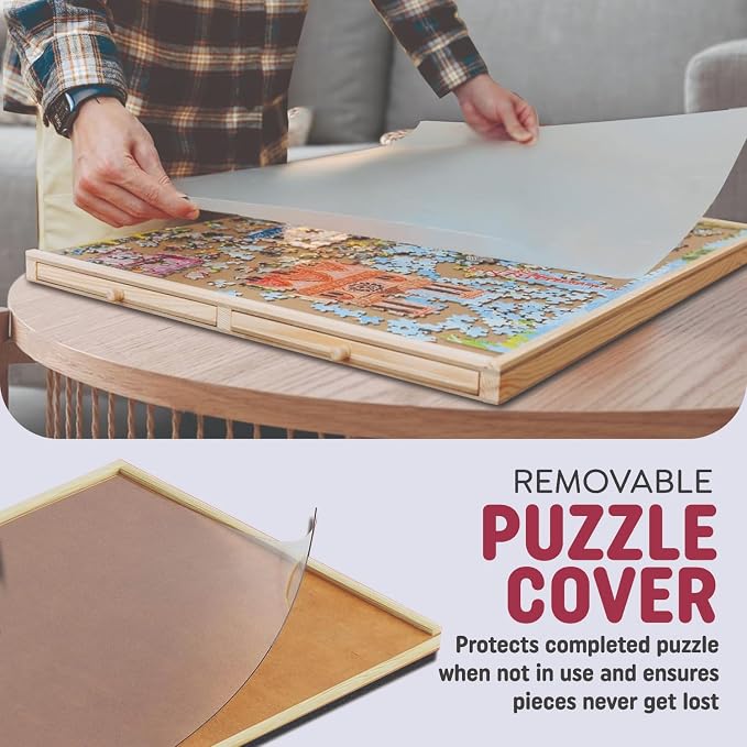 1000 Piece Rotating Puzzle Board - Image 3