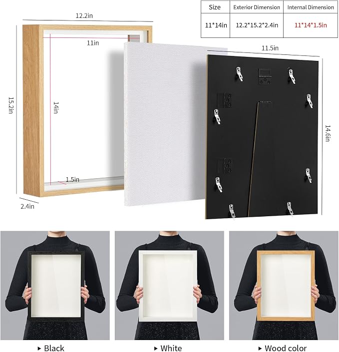 11x14 Shadow Box Picture Frame - Image 3