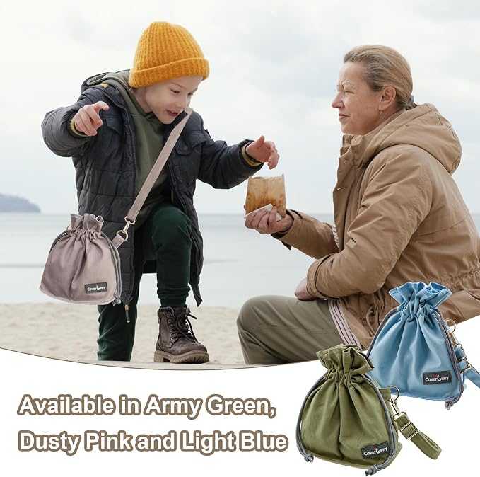 Nature Collection Bag for Rock, Pine Cones, Beach Glass, Teens & Women Canvas - Image 8