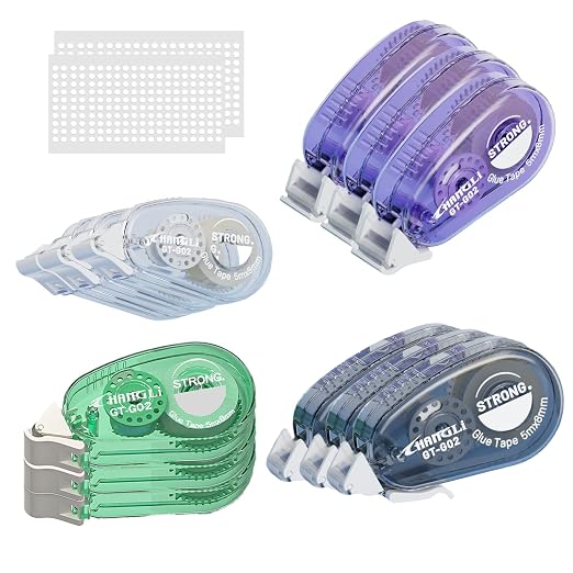 FUNSKY 12 Pack Double Sided Tape Roller by Unknown