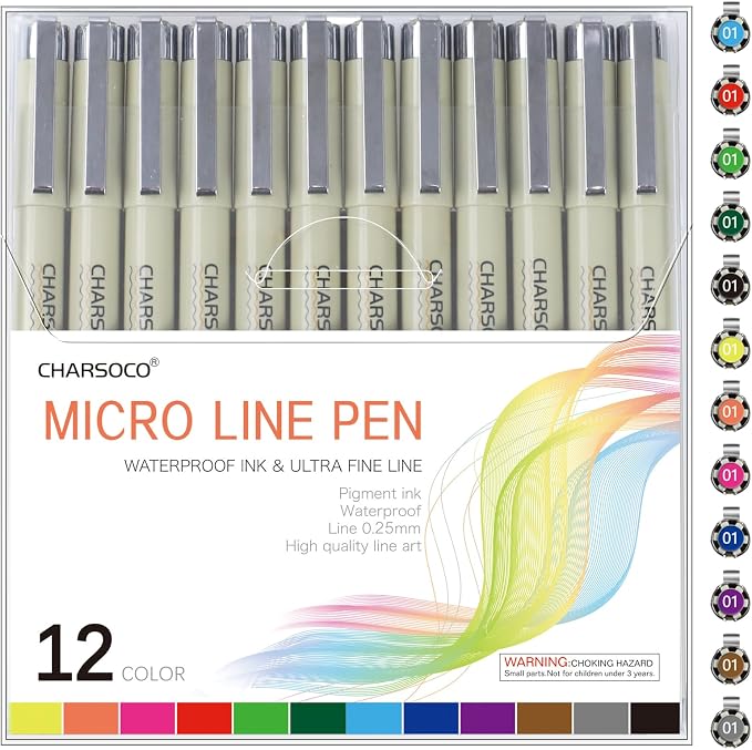01 Micro Pen, Fine Point Pen - Image 7