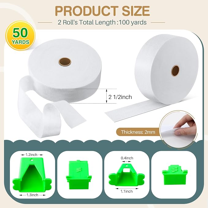 Ceoighe Jelly Roll Batting Strips - Image 2