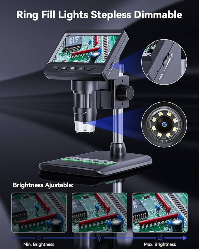 AOPICK Digital Microscope, Coin Microscope - Image 4