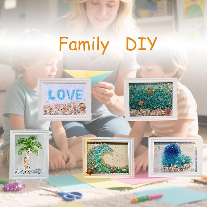Sea Glass Art Kits, New Sea Glasss Resin Art Kits - Image 4