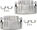 cciyu Front Left & Right Brake Calipers Assembly w/Bracket 18B5017A 18B5016A For Chrysler For 200/For 300,For Dodge For Avenger/For Challenger/For Charger