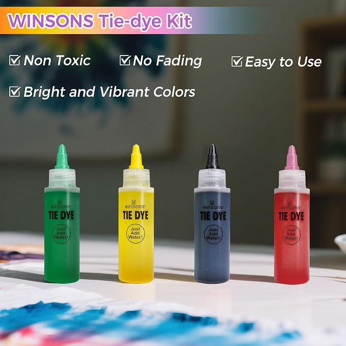30 Colors Tie Dye Kit, Tie Dye Set - Image 7