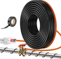 5W/FT 120V Pipe Heat Tape 30FT (3FT-200FT) - Freeze Protection Heating Cable for Metal/Plastic Water Pipes, Maintains Flow at -40°F