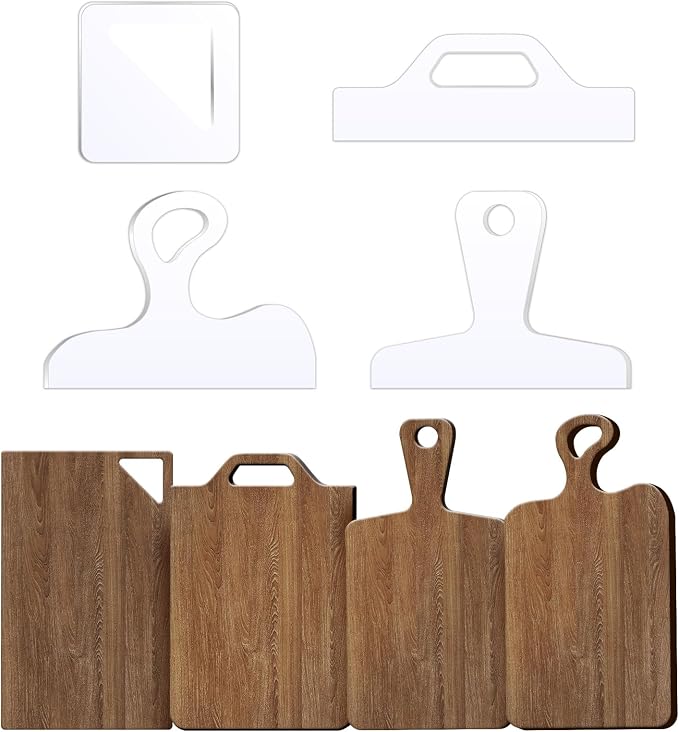 Router Templates, 5mm Clear Cut Board Woodworking Handle Templates, Angled by Unknown