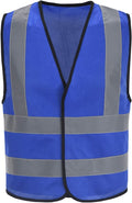 AYKRM 12 colour High visibility viz vest hi vis viz reflective work construction safety vest (XS-8XL)