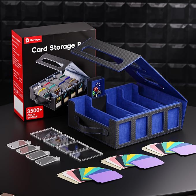Trading Card Storage Box – 3500+ Magnetic MTG Deck Box - Image 9