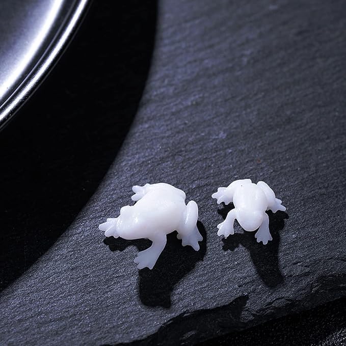Woohome 7 PCS 3D Resin Mould Filler Casting Moulds, Mini Frog Snails Horse - Image 6