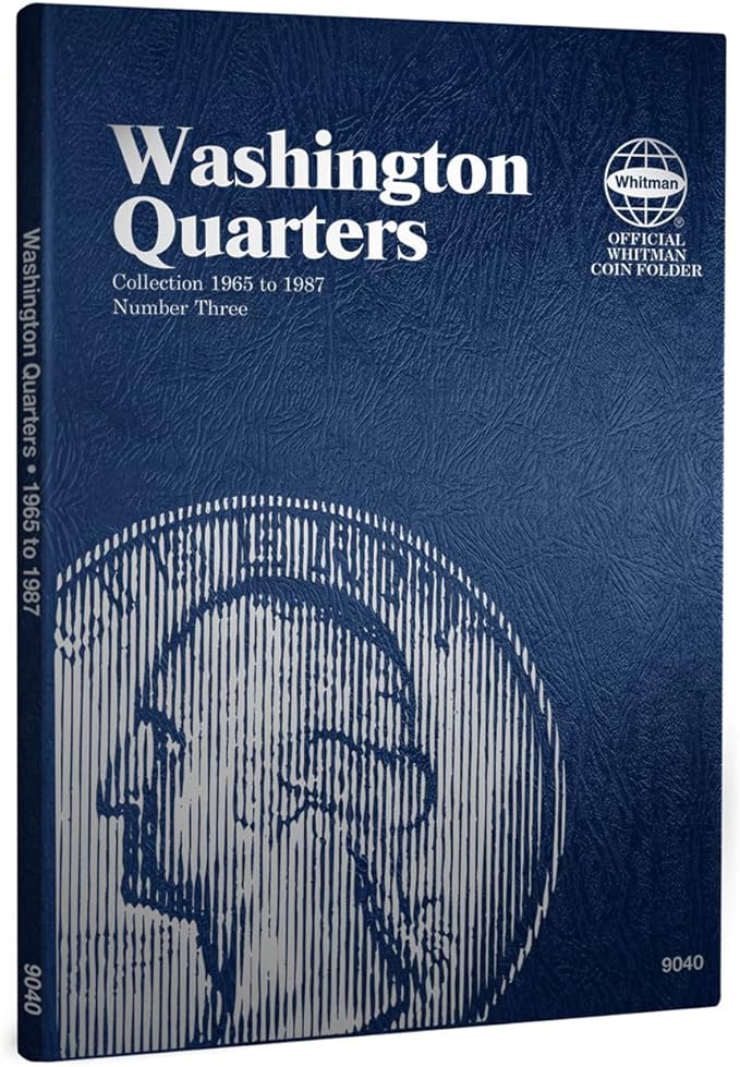 Whitman US Washington Quarter Coin Folder Volume 3 1965 by Unknown
