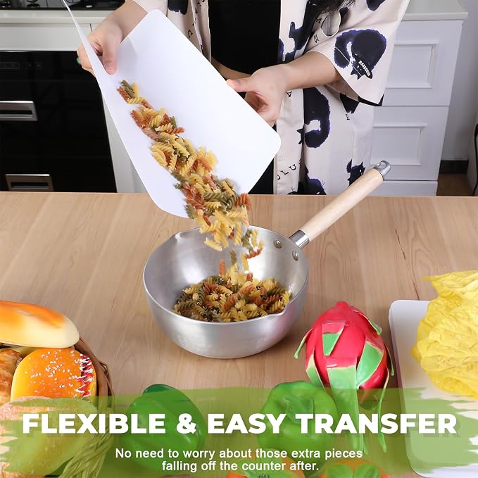 Hushee 120 Count Disposable Cutting Board Sheets 10 x 13 Inch Flexible Plastic - Image 4
