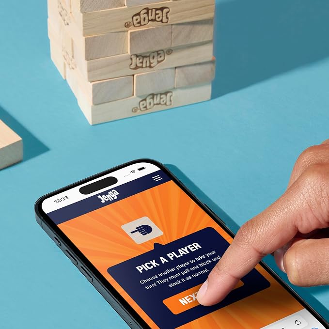 Official Hasbro Games Jenga Game | Digital Die - Image 6