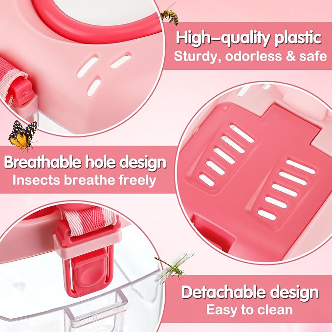 2Sets Bug Catcher for Kids- Sturdy Kids Bug Catching Kit Gifts - Image 4