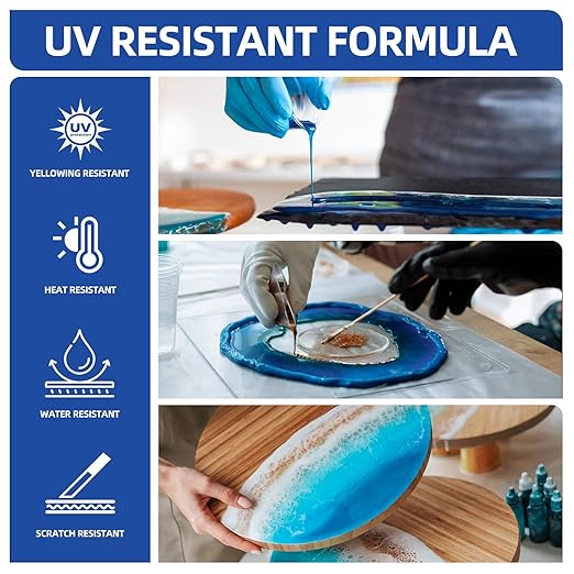 2 Gallon Crystal Clear Epoxy Resin Kit - Image 3