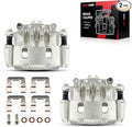 Torchbeam 2PCS Front Driver and Passenger Side Brake Caliper for Subaru Saab model for Forester, Outback, XV Crosstrek, Crosstrek, Legacy, Impreza, Baja, 9-2X, Replace #19B2683B+19B2682B