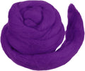 MECCANIXITY Wool Roving Yarn Soft Felting Wool 50g/1.76oz Pure Chunky Roving by MECCANIXITY