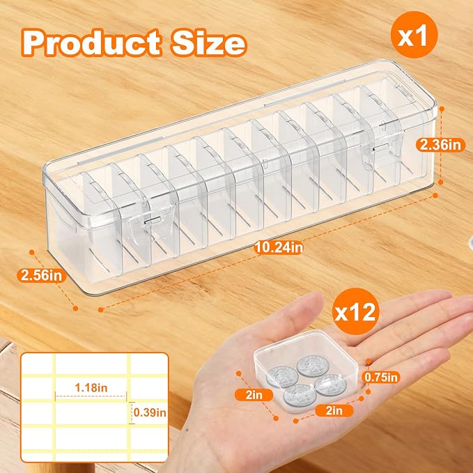 Bead Organizer Box, Craft Storage Box - Image 2