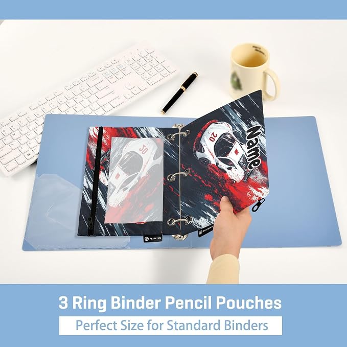 Custom Truck Racing Car Pencil Pouch - Image 4