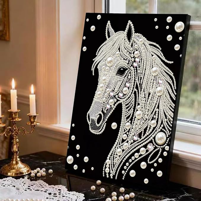 GEMFAMILY 5D Diamond Art Pearl Painting Kits - Image 3