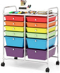 BECOMFORT 12-Drawer Rolling Cart by BECOMFORT