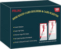 Prilino Semi Rigid Card Holders & Sleeves, Collectible Protectors, 300 Pack | by Unknown