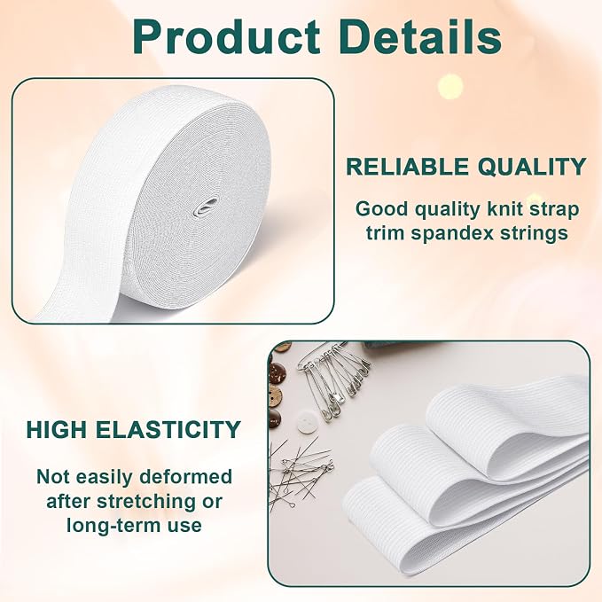 Airisoer 3/2 Inch Inch Elastic Band - Image 3