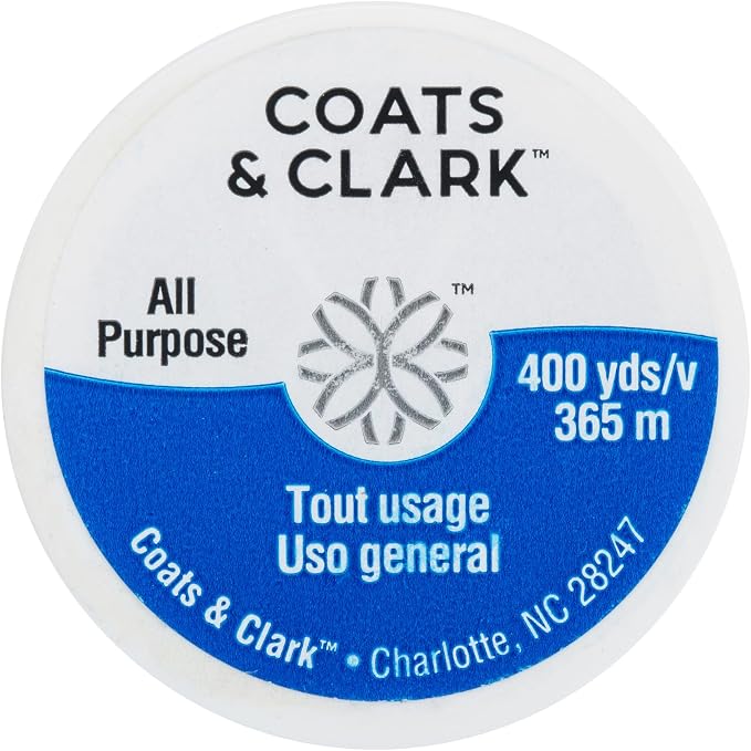 Coats & Clark Dual Duty All-Purpose Natural Thread 400 Yards 1 Spool of Yarn - Image 2