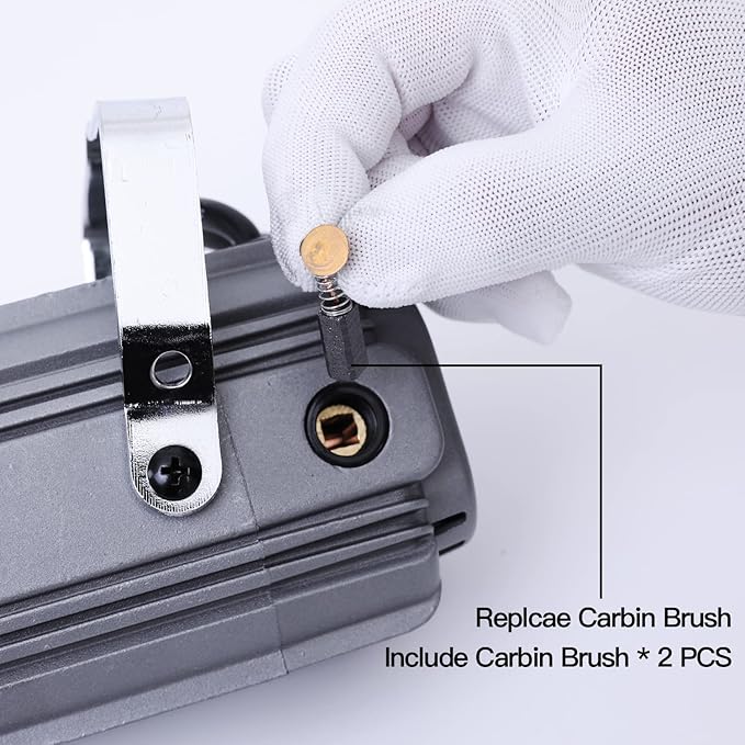High-Powered 800W Flex Shaft Rotary Tool with Foot Pedal Control and Metal Flexible Shaft - Electric Hanging Grinder Carver for Metalworking, Repair, Carving, Buffing, Polishing, Sanding at 23000 RPM