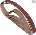 5 Pcs Sanding Belts 1 x 30 Inch 100 Grit Aluminum Oxide Abrasive Sandpaper for Belt Sander Metal Grinding Wood Working Weld Rust Removal