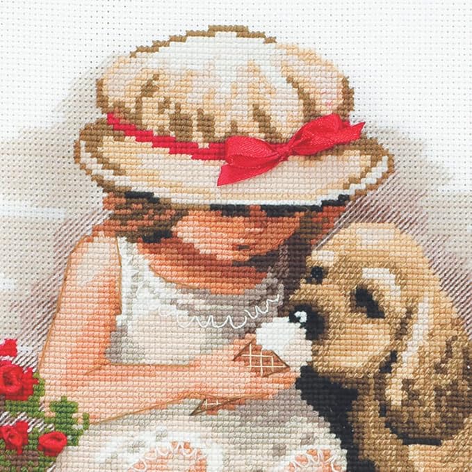 RIOLIS - Sweet Tooth 1333, Animals Cross Stitch Kits 11, Cross Stitch Kit - Image 6