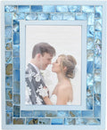 5x7 Mother of Pearl Picture Frame Beach, Tabletop or Wall Photo Frame by GIFTME5