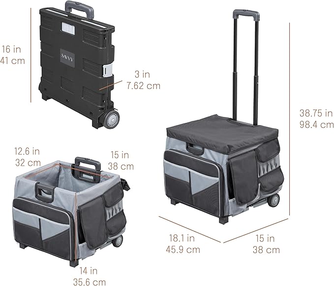 Mobile Folding Utility Cart - Image 2