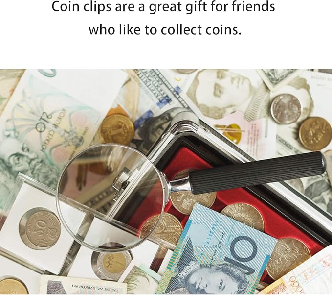 300 Pieces Cardboard Coin Holder Flip Mega Assortment, 2 by 2 Inch - Image 7