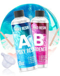 Crystal Clear Epoxy Resin Kit, 16OZ Epoxy Kit by KHKDRESIN