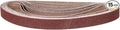 1-1/8 x 21 Inch Sanding Belt, 15 Pcs 40 Grit Knife Sharpener Belts Work Sharpening for Belt Sander Knife Carving Tool Metal Working
